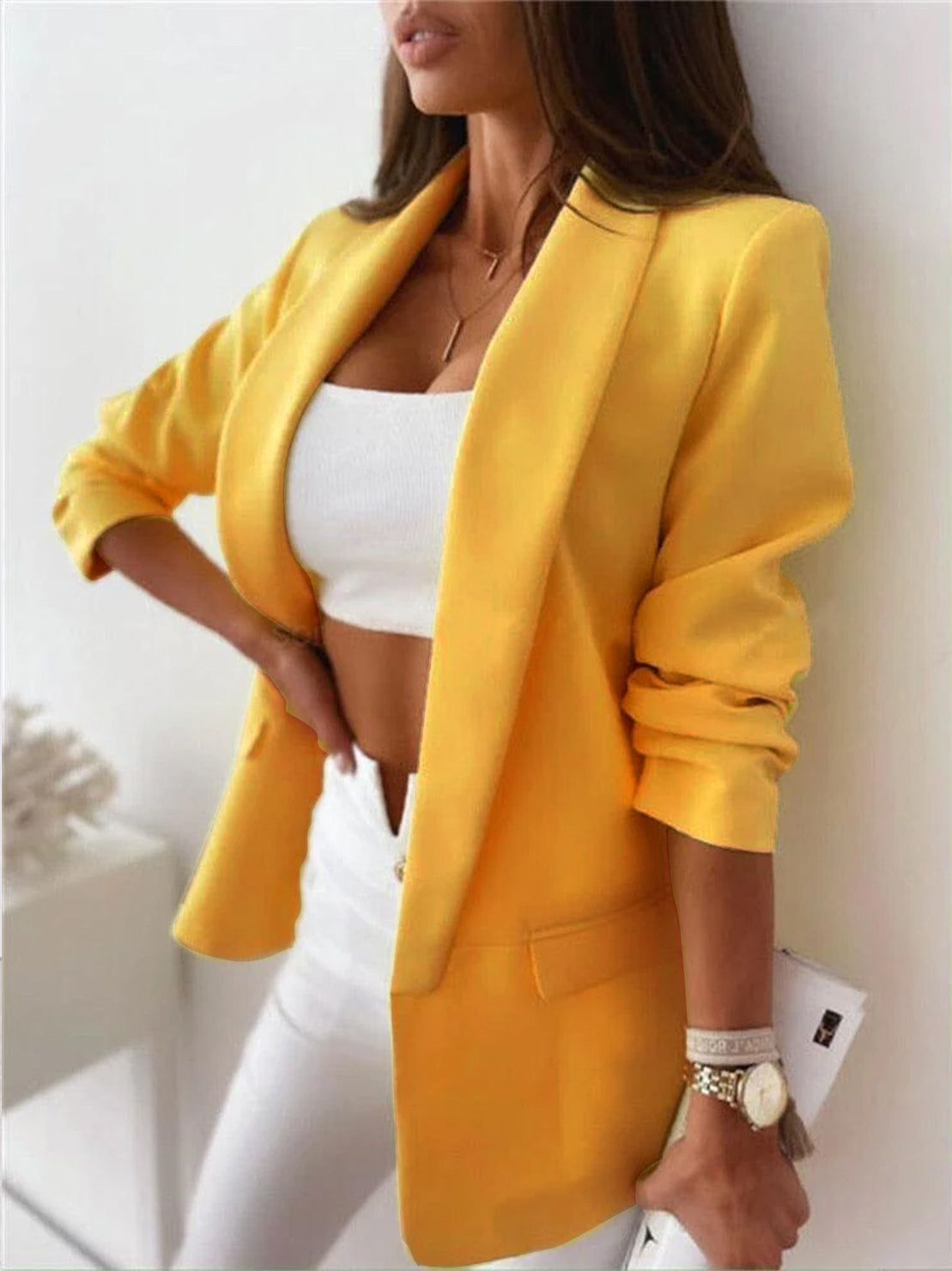 Women's No Closure Blazer