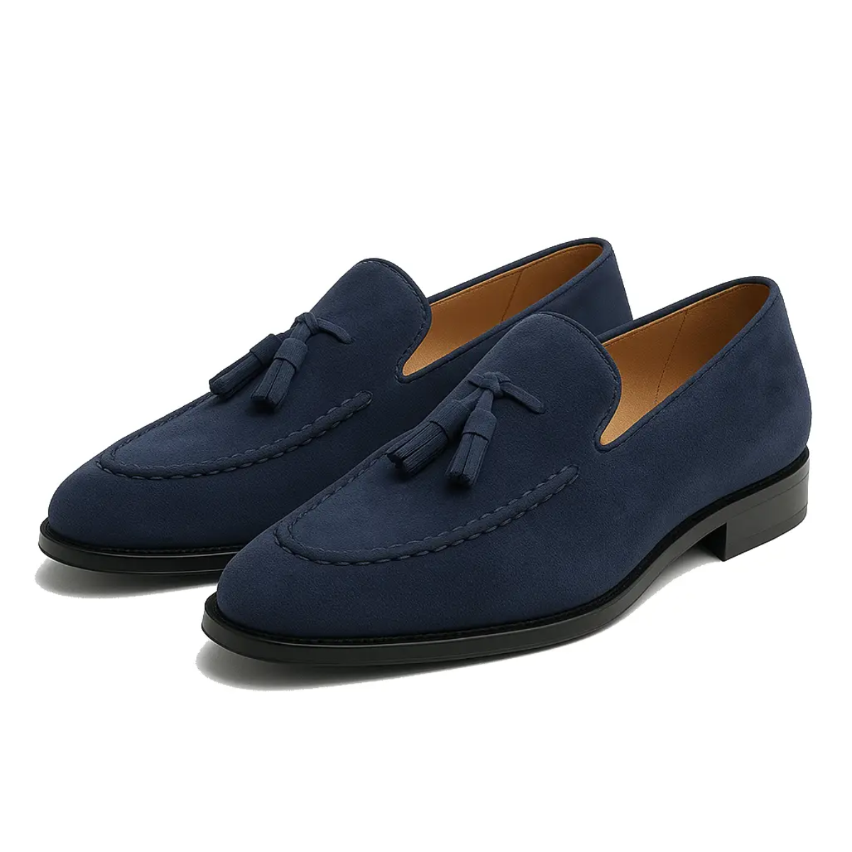 The Livorno Men’s Suede Tassel Loafer