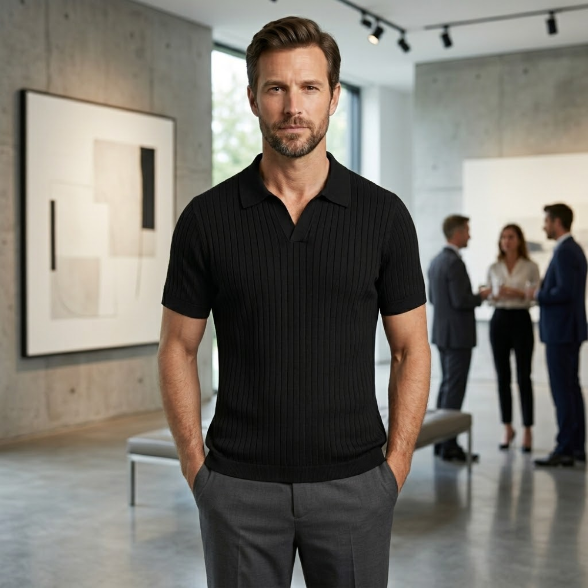 Men’s Knit Polo