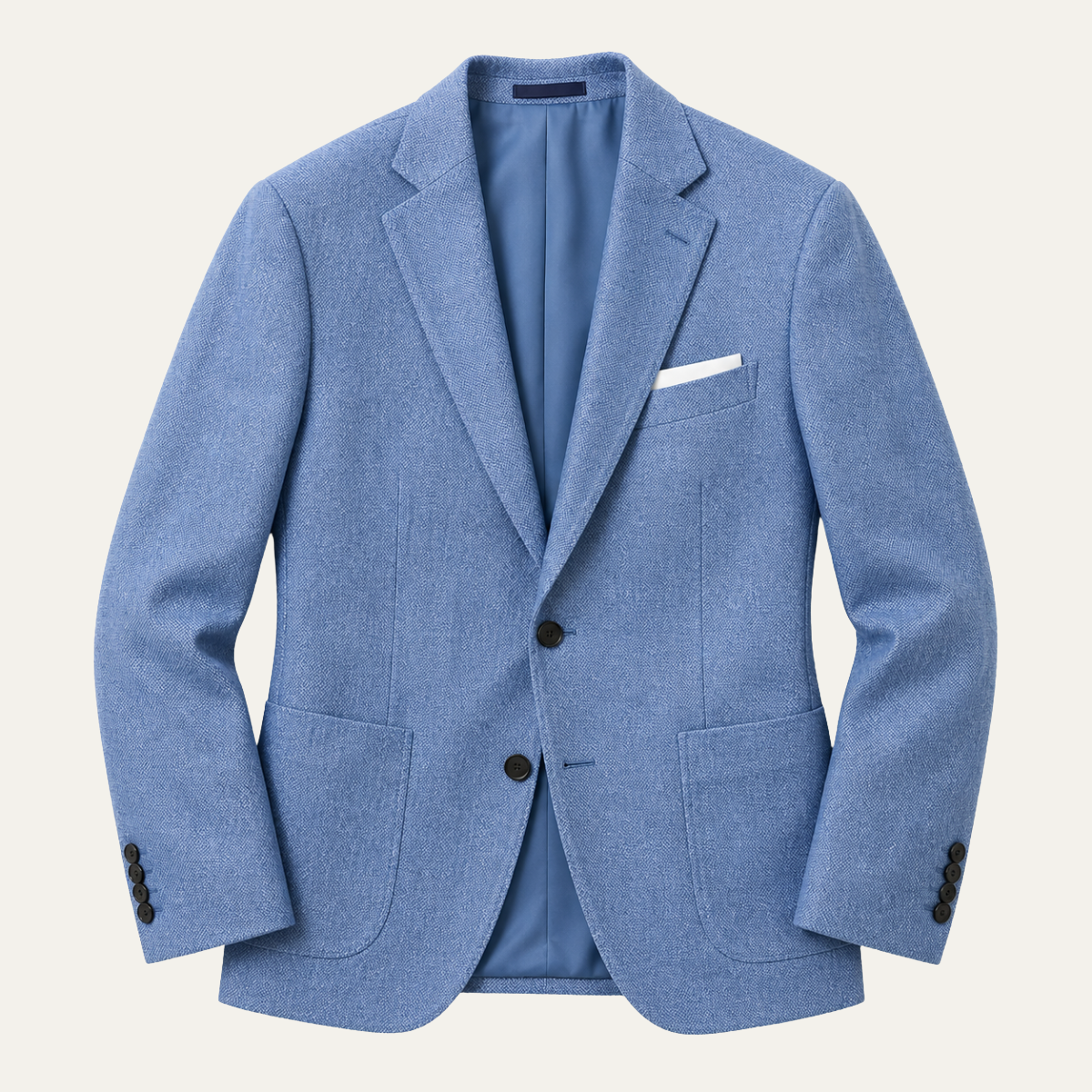 Men’s Slim Fit Linen Blazer Jacket