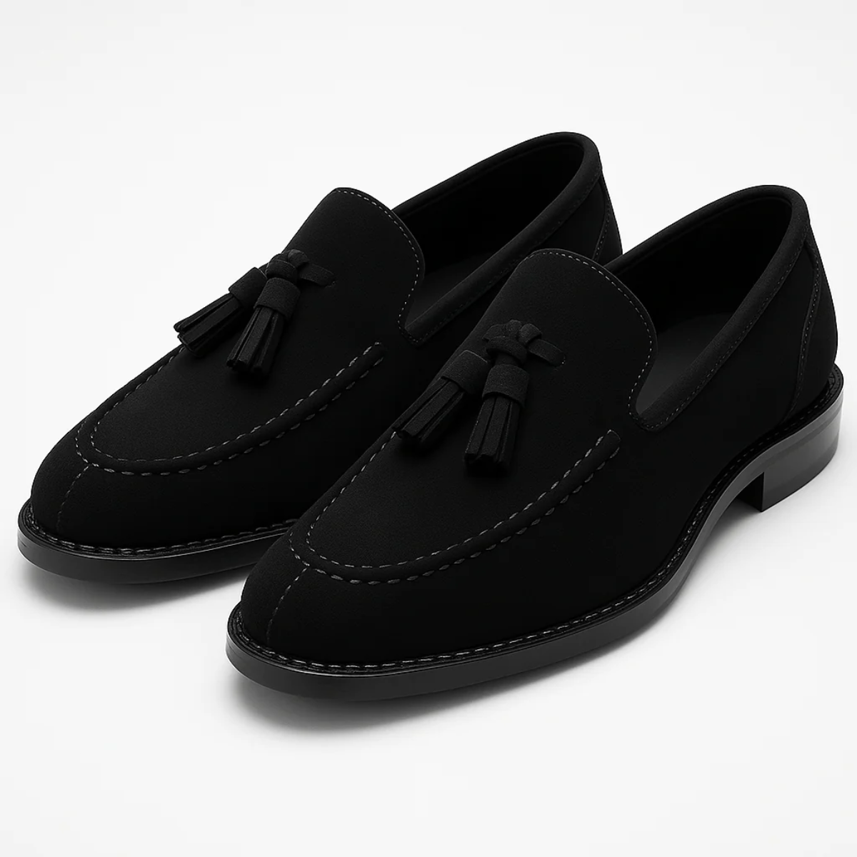 The Livorno Men’s Suede Tassel Loafer