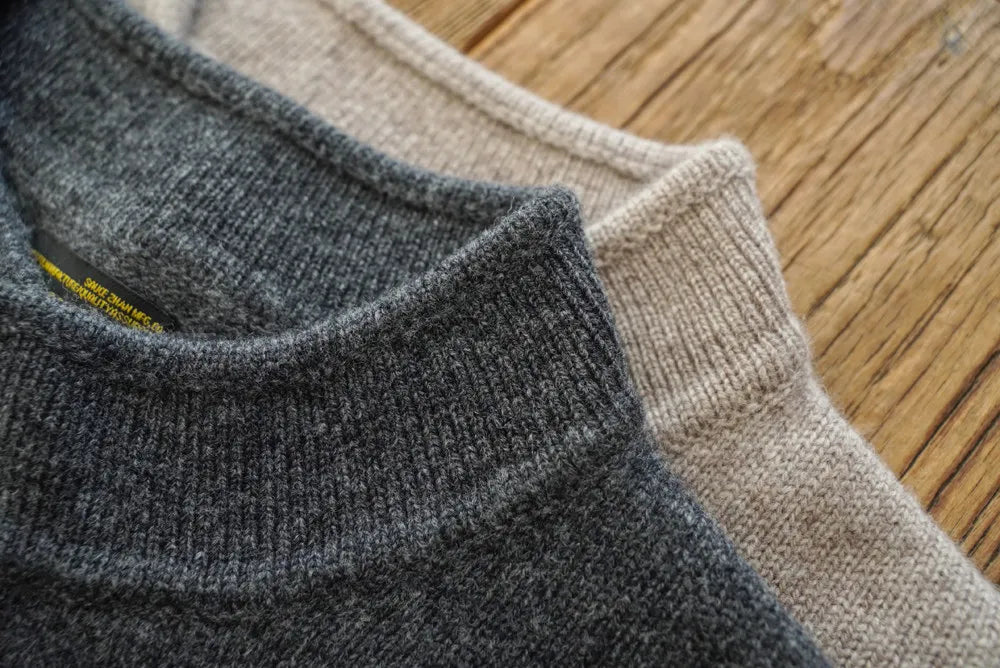 The Richmond Men's Button Neck Henley Knit Jumper