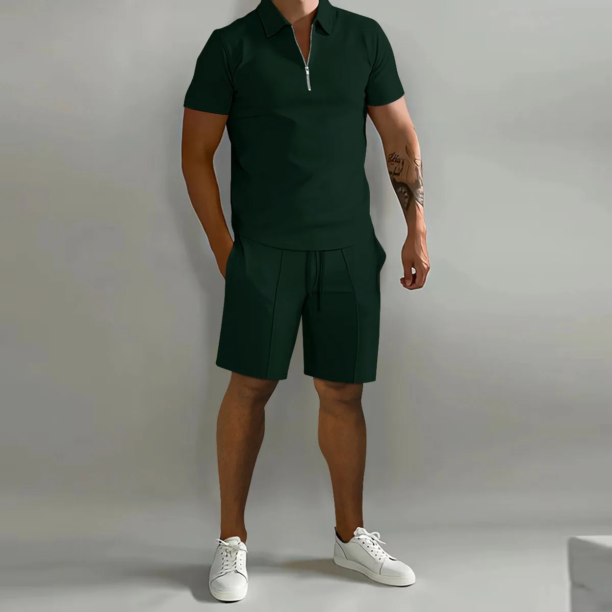 The Wentworth Men’s Summer Polo Shirt & Shorts Set