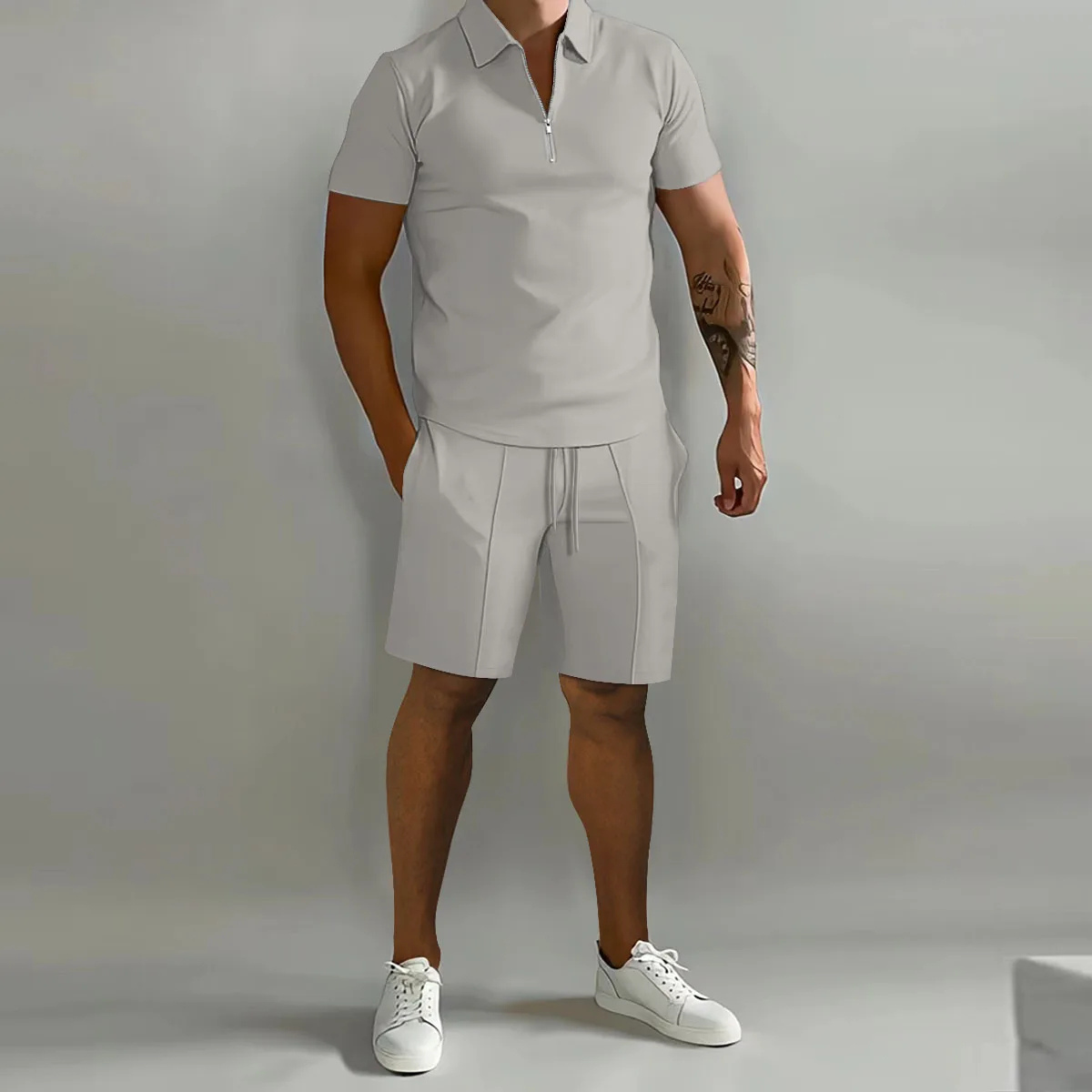 The Wentworth Men’s Summer Polo Shirt & Shorts Set