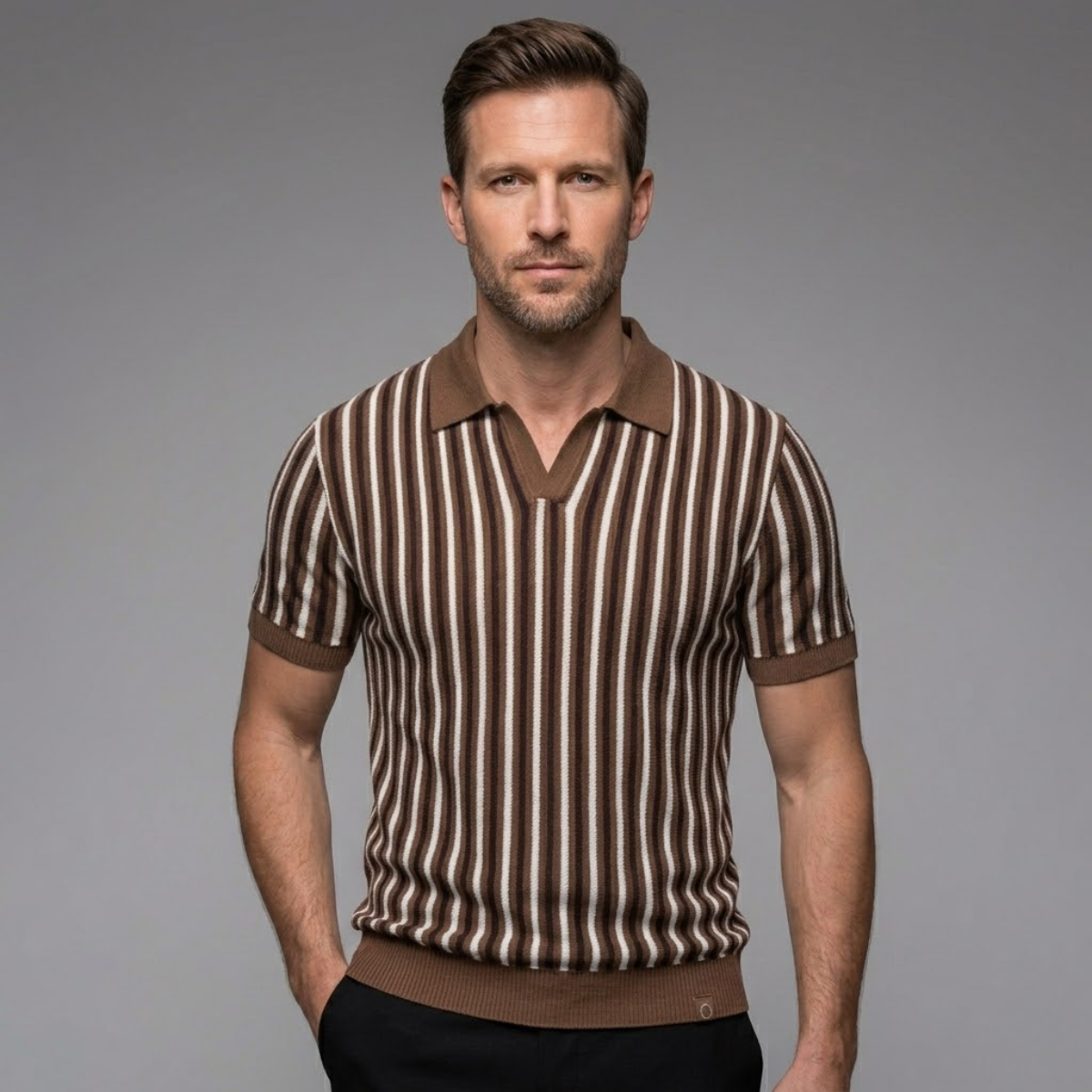 Men’s Knit Smart Polo Shirt