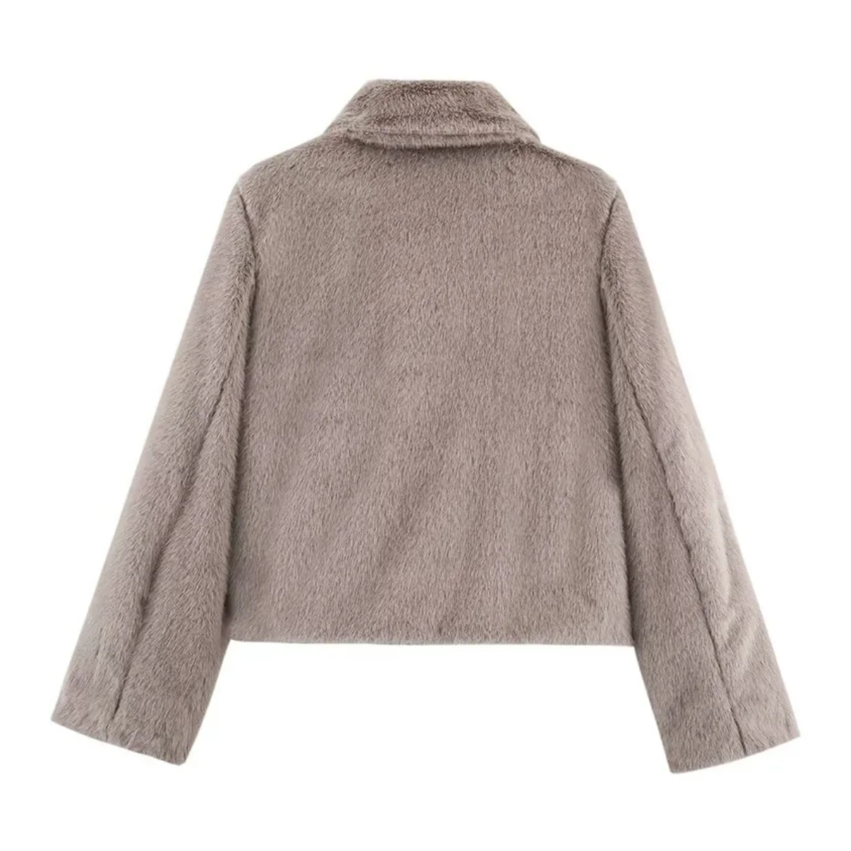 Women's Relaxed Brown Jacket