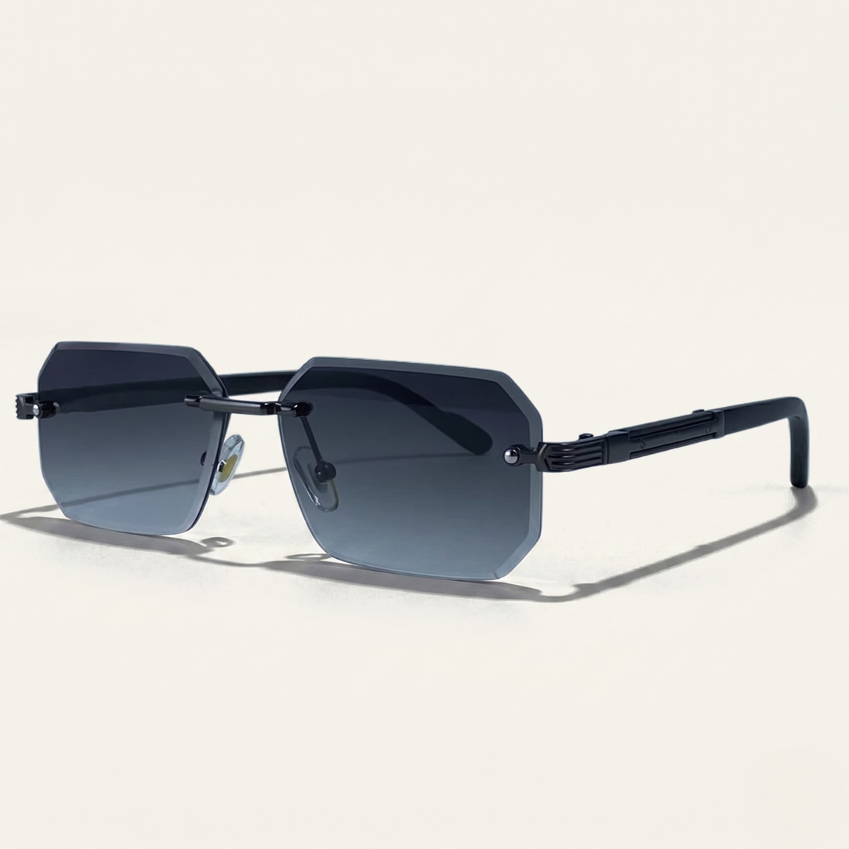 The Montclair Men's Vintage Rimless Sunglasses