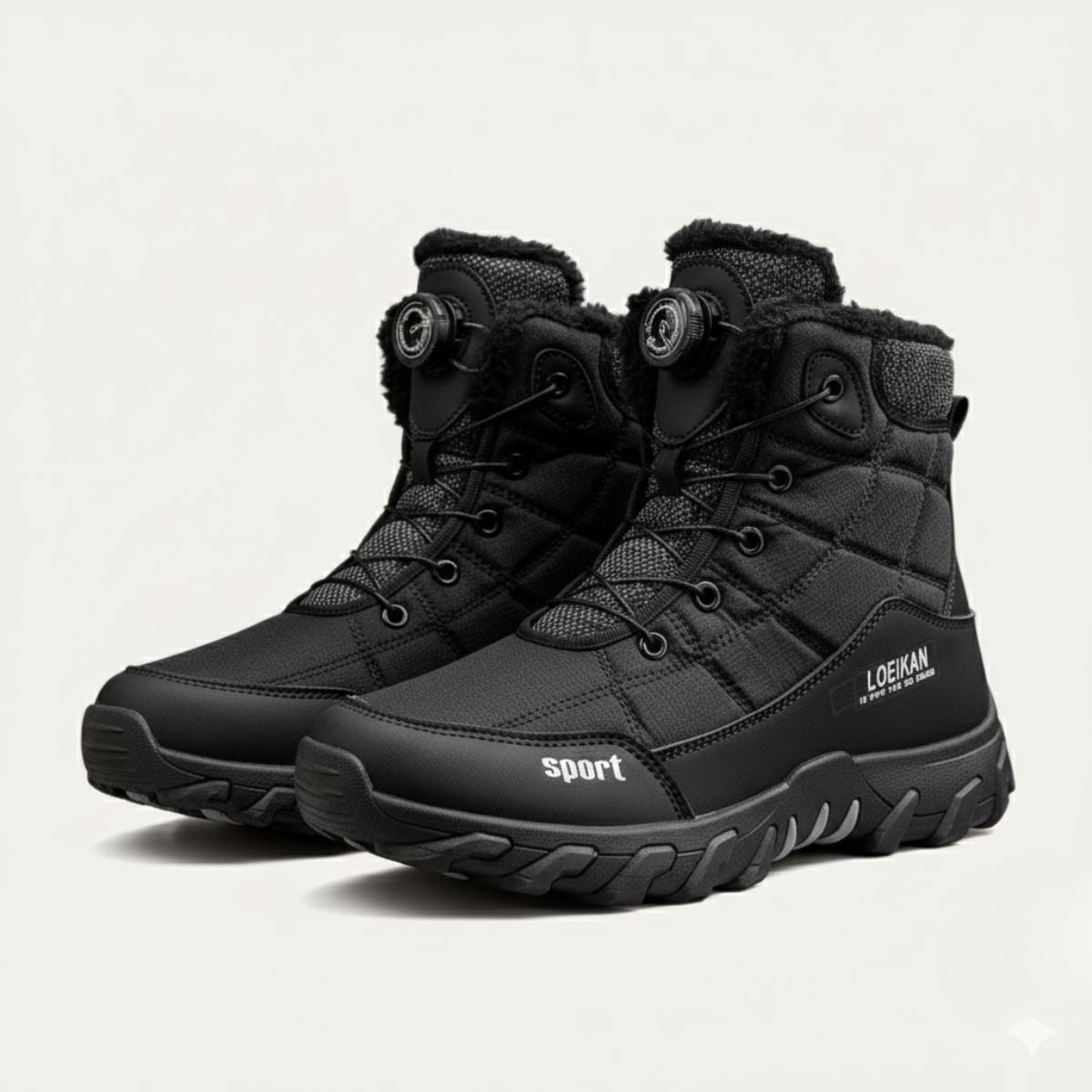 The Northpark Men’s Stylish Plush Lined Snow Boots