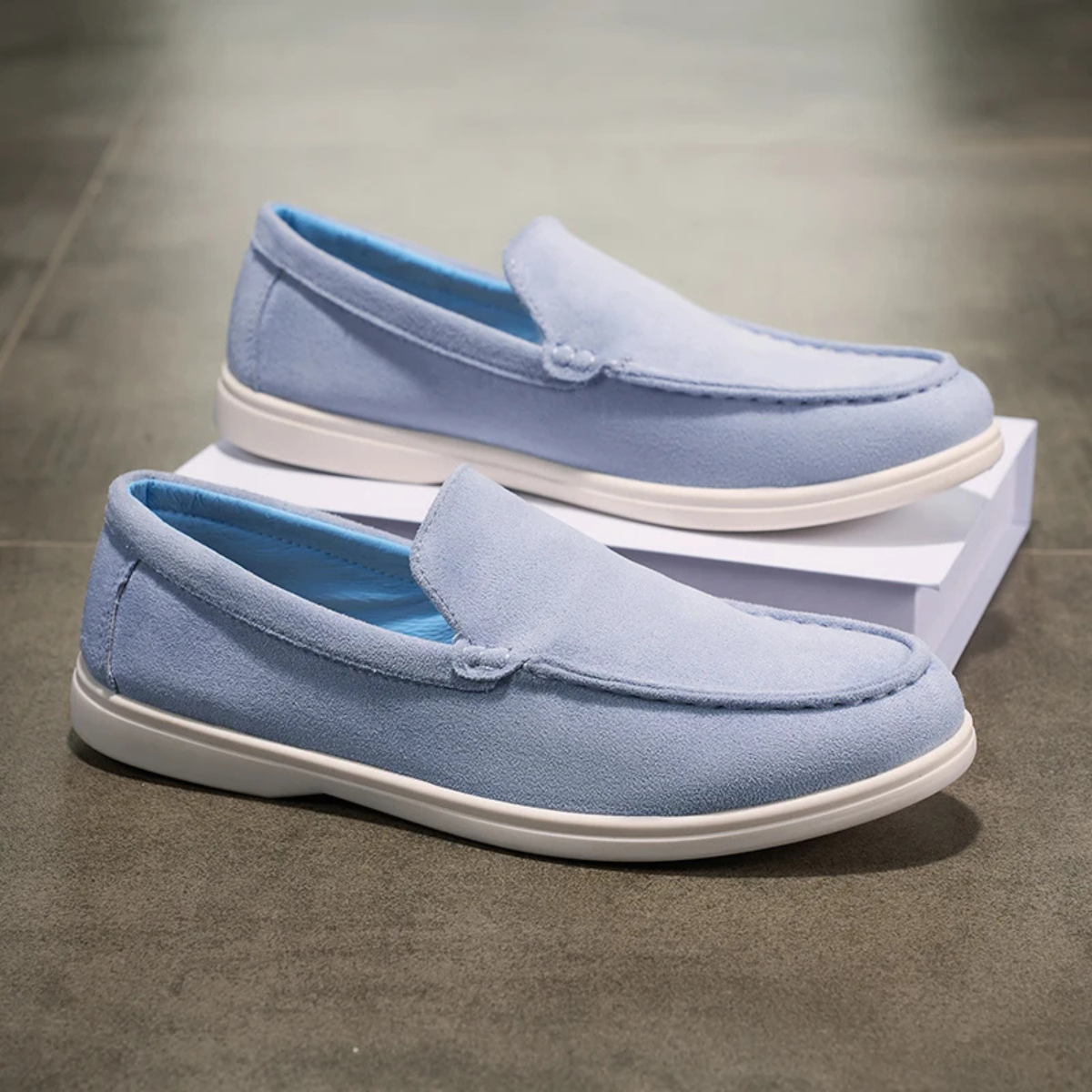 The Bondi Men’s Lightweight Slip On Casual Canvas Loafers