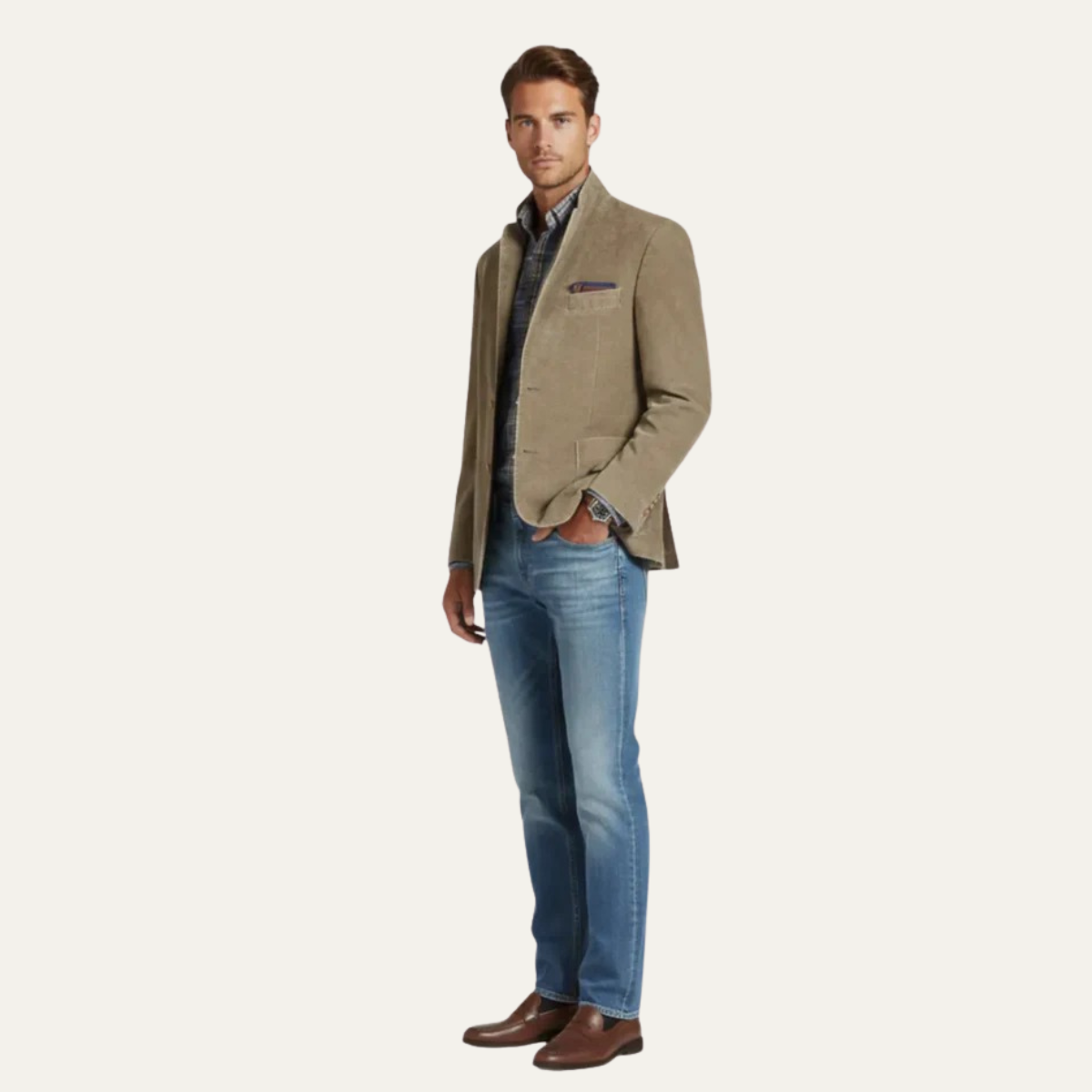 The Radcliffe Men’s Slim Fit Tailored Blazer Jacket