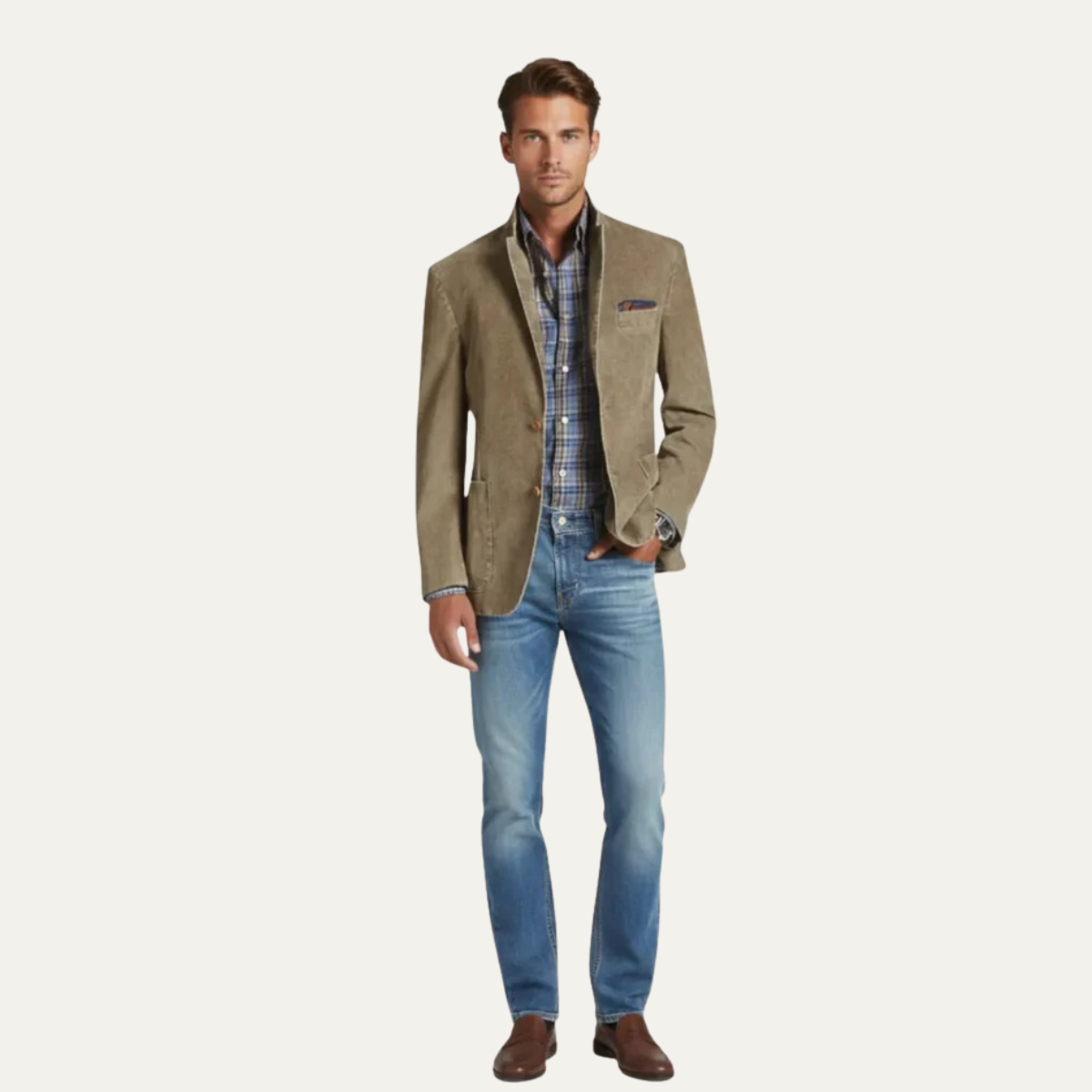 The Radcliffe Men’s Slim Fit Tailored Blazer Jacket