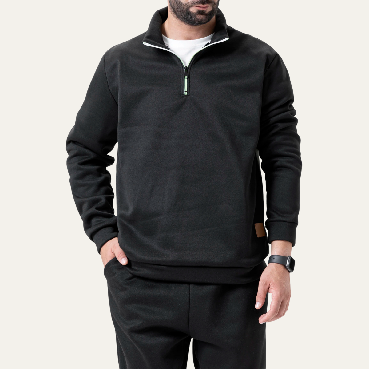Men’s Casual Half Zip Pullover