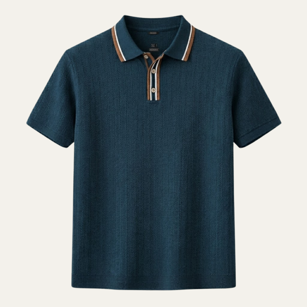 The Lorient Men’s Smart Casual Knitted Polo Shirt