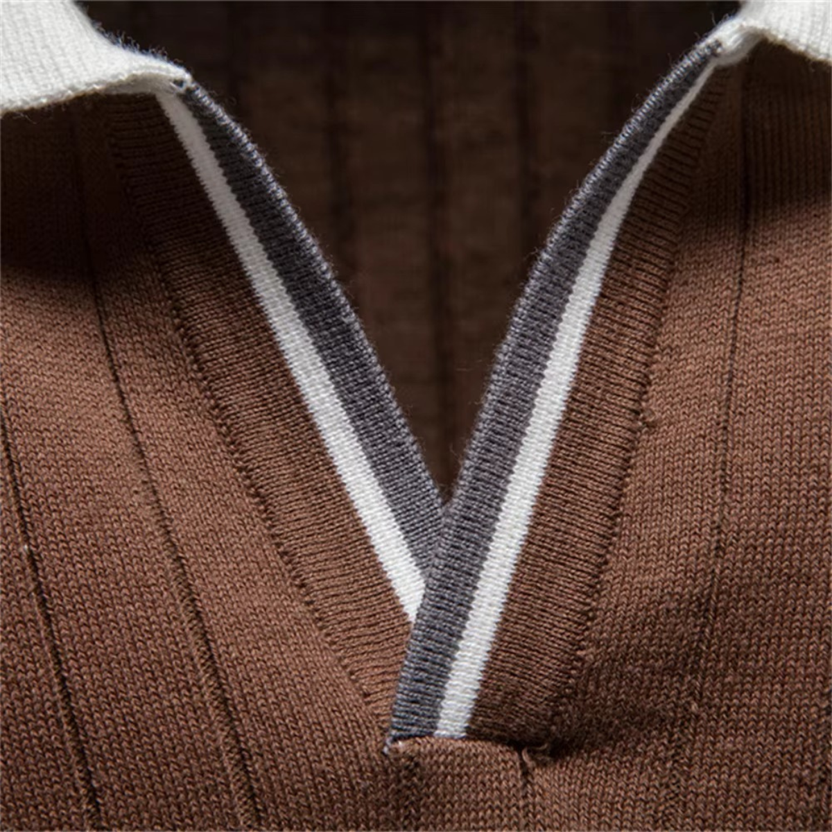 Men’s Knit Polo Shirt