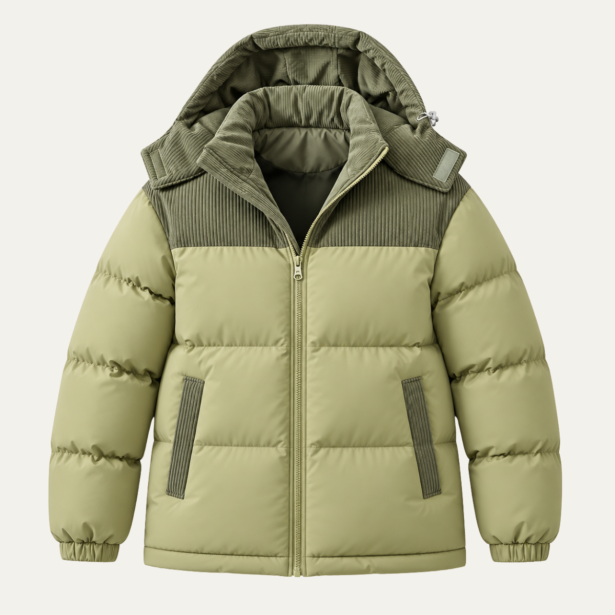 The Chiswick Men's Contrast Panel Puffer Jacket