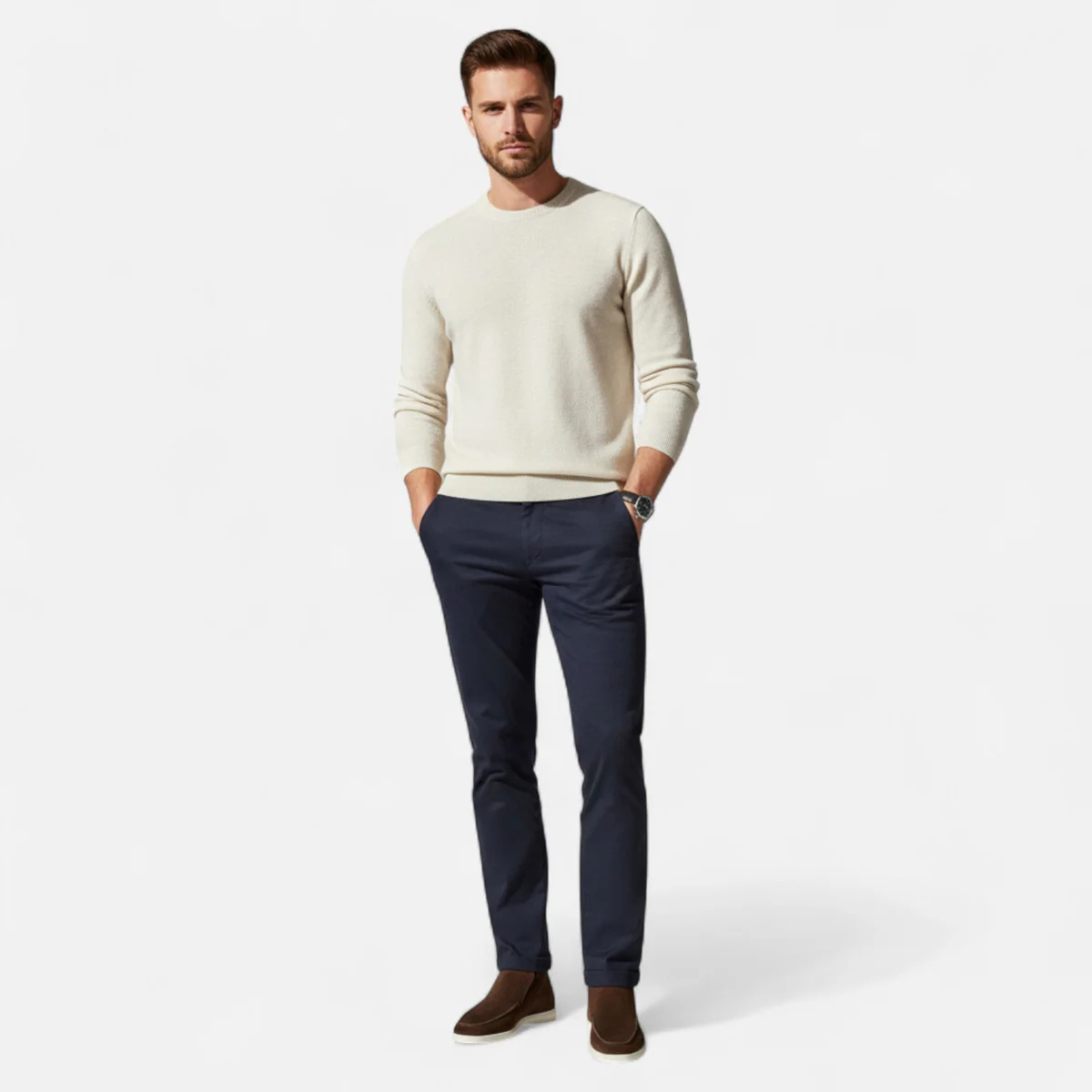 Men’s Suede Slip On Loafers