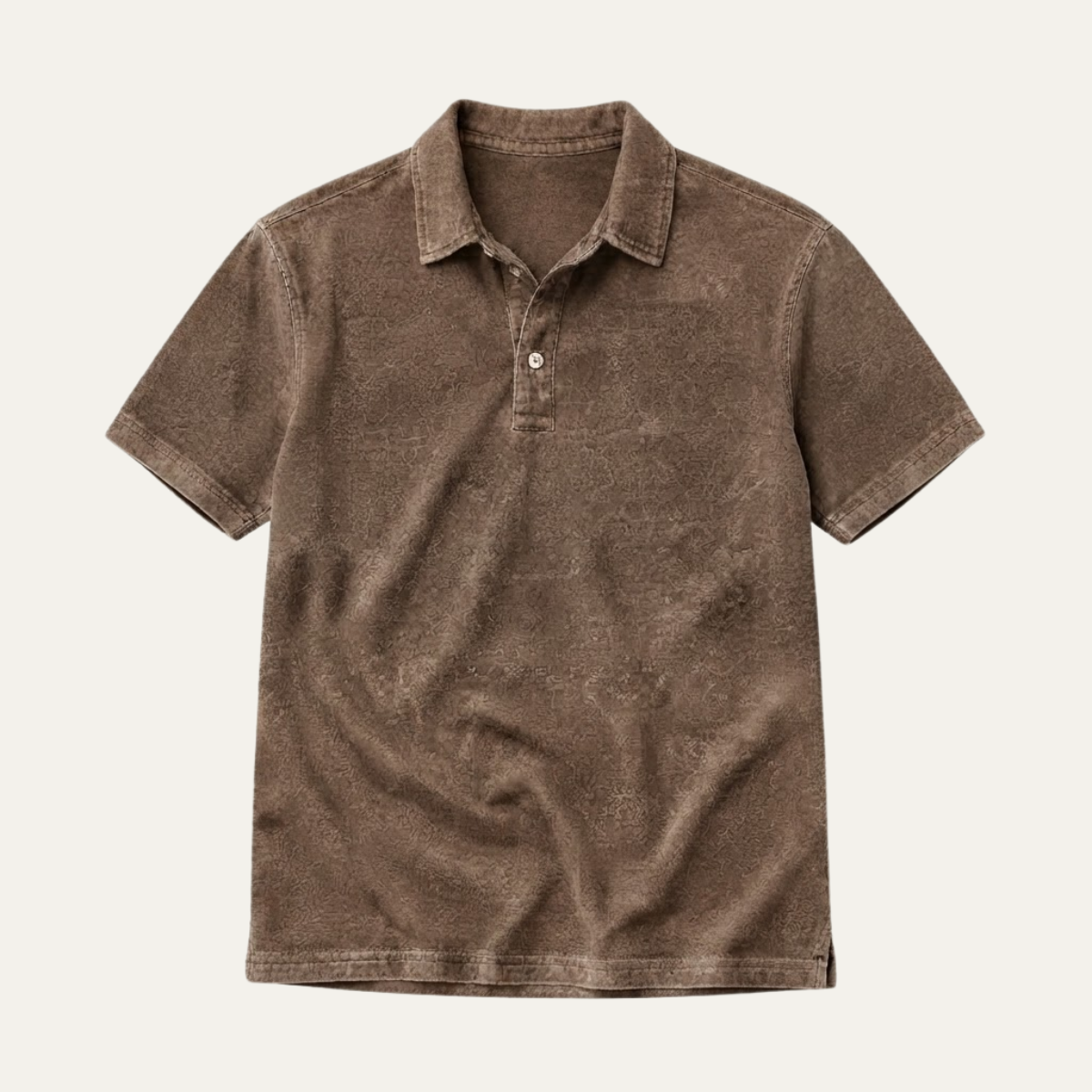 The Sirmione Men's Vintage Cotton Polo Shirt