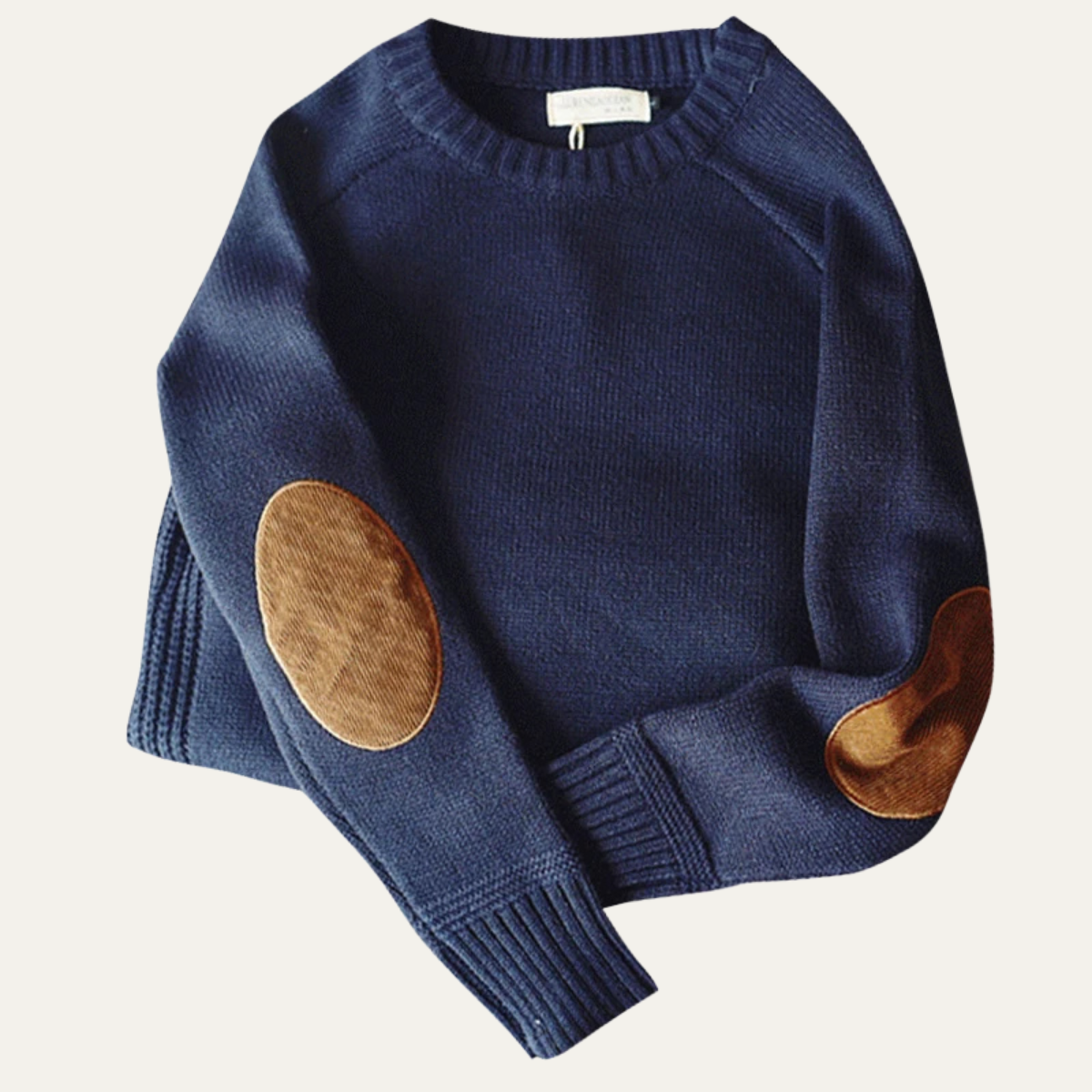 The Briarwood Men’s Oversized Knit Jumpers with Elbow Patches