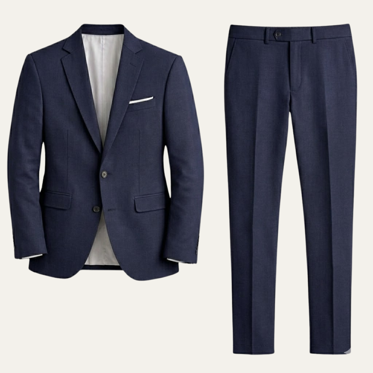 Men’s Two Piece Suit - The Brescia – Slim Fit Blazer and Trousers Formal Set