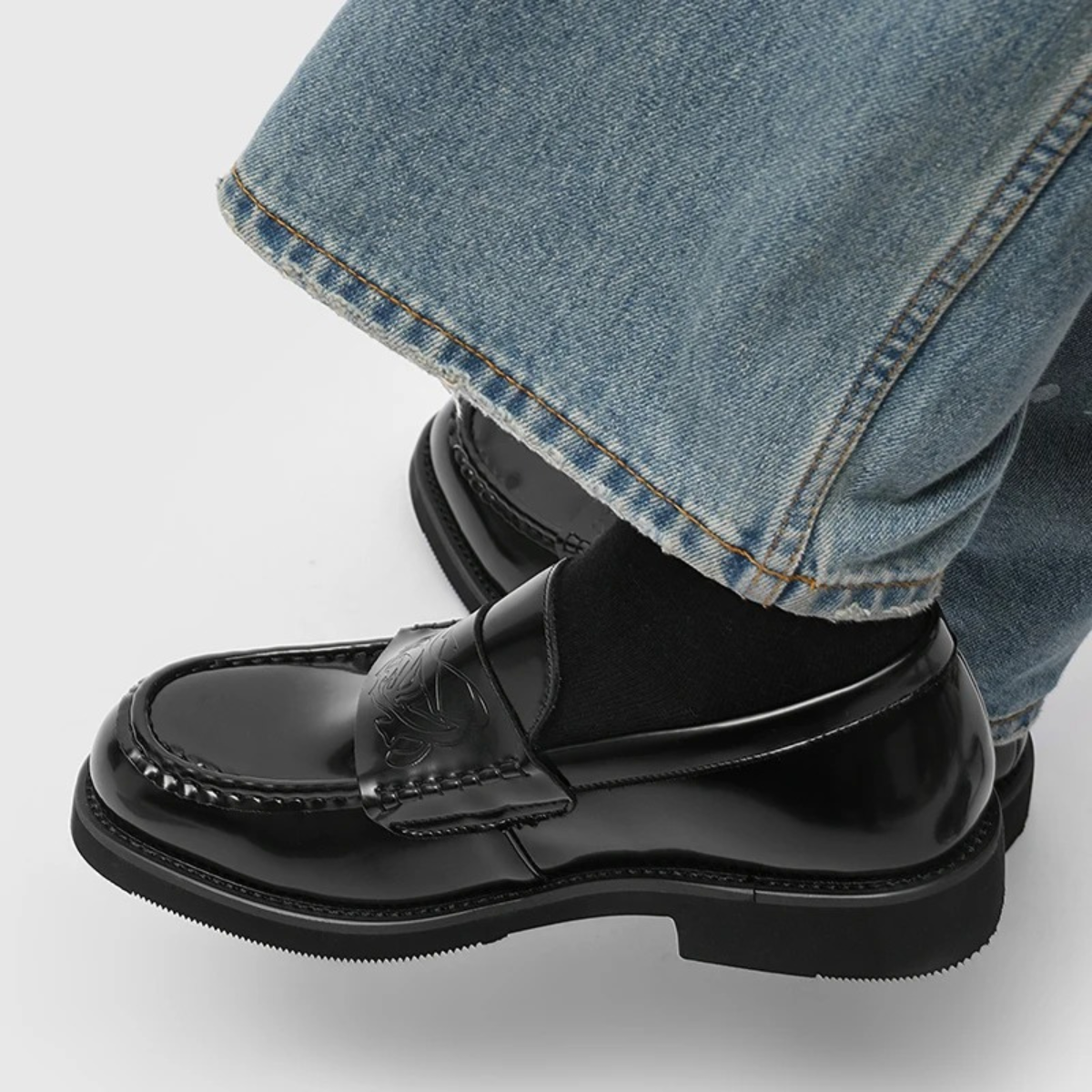 The Laglio Men’s Business Slip On Leather Dress Shoes