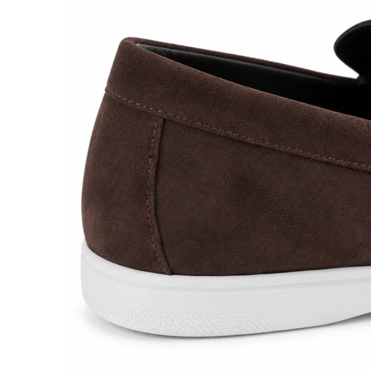 The Prescott Men's Suede Tassel Slip On Loafers - Brown