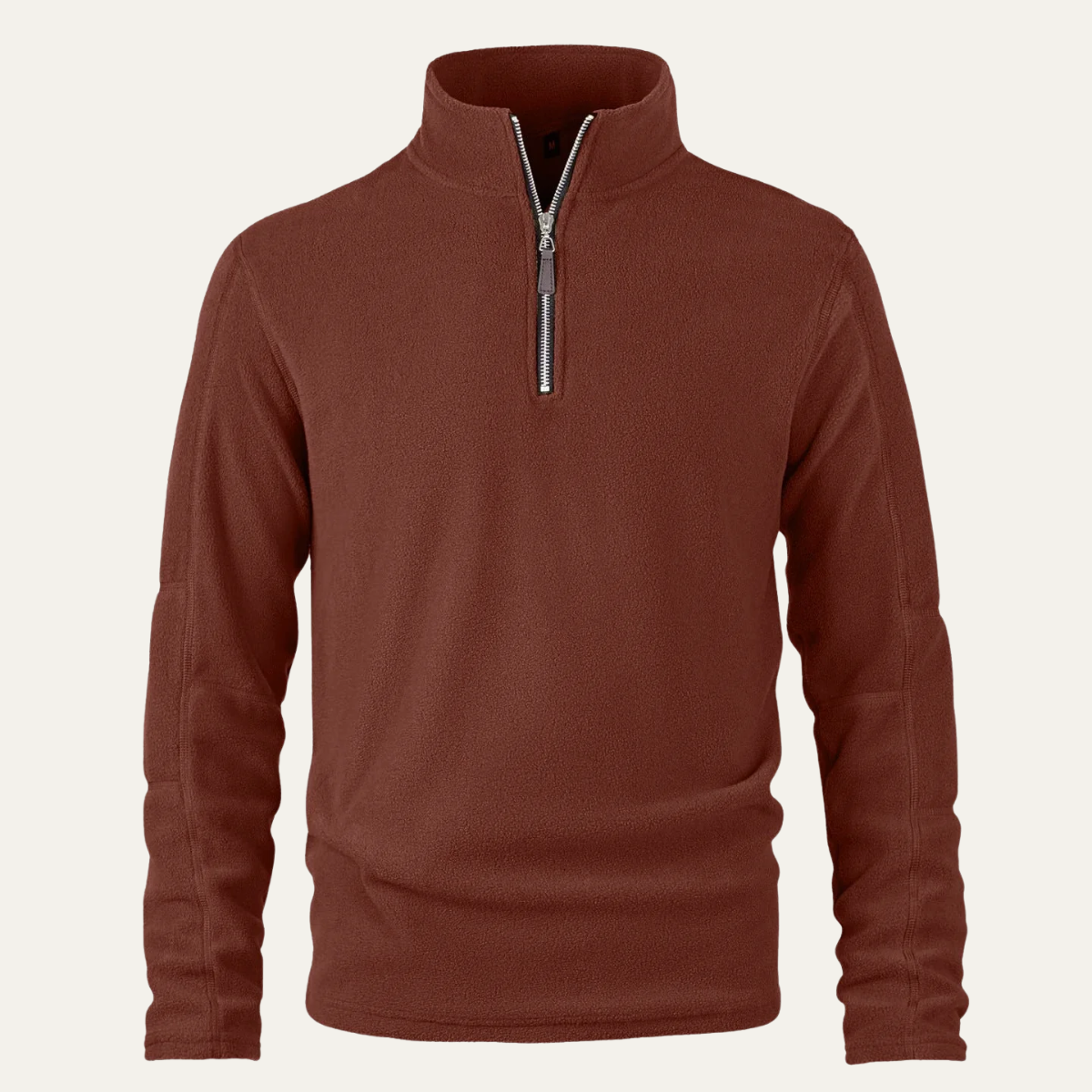Men’s Half Zip Fleece Lined Jumper