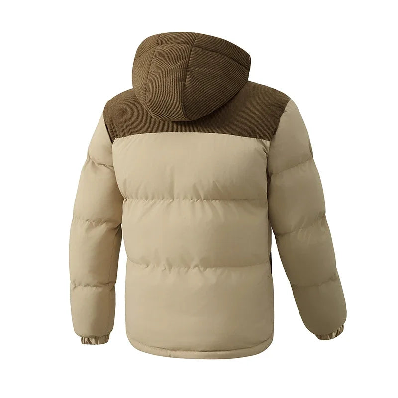 The Chiswick Men's Contrast Panel Puffer Jacket
