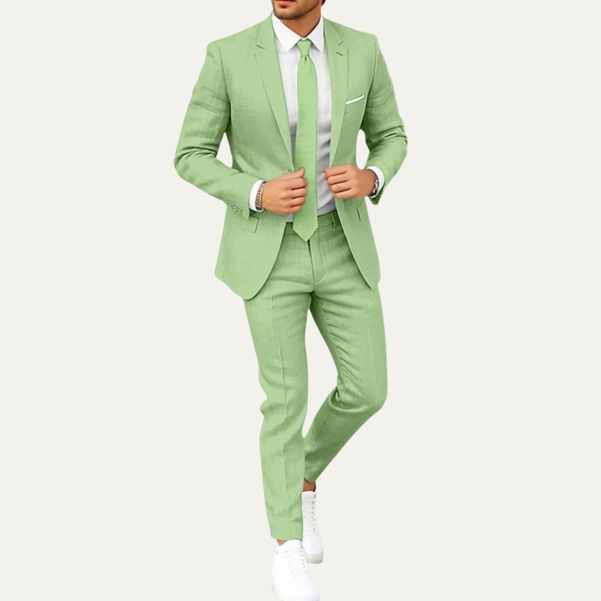 Men’s Lightweight Formal Wedding & Business Suit Set