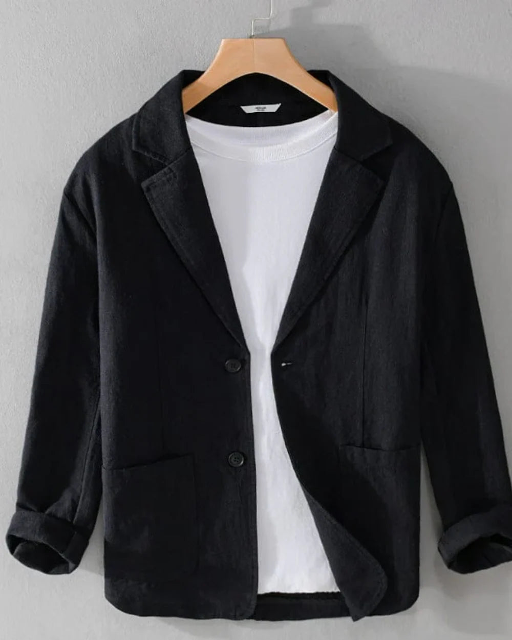 The Newport Men's Lightweight Casual Linen Blazer