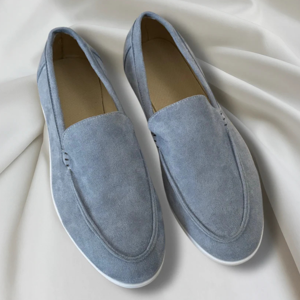 The Edina Men's Premium Suede Slip On Loafers