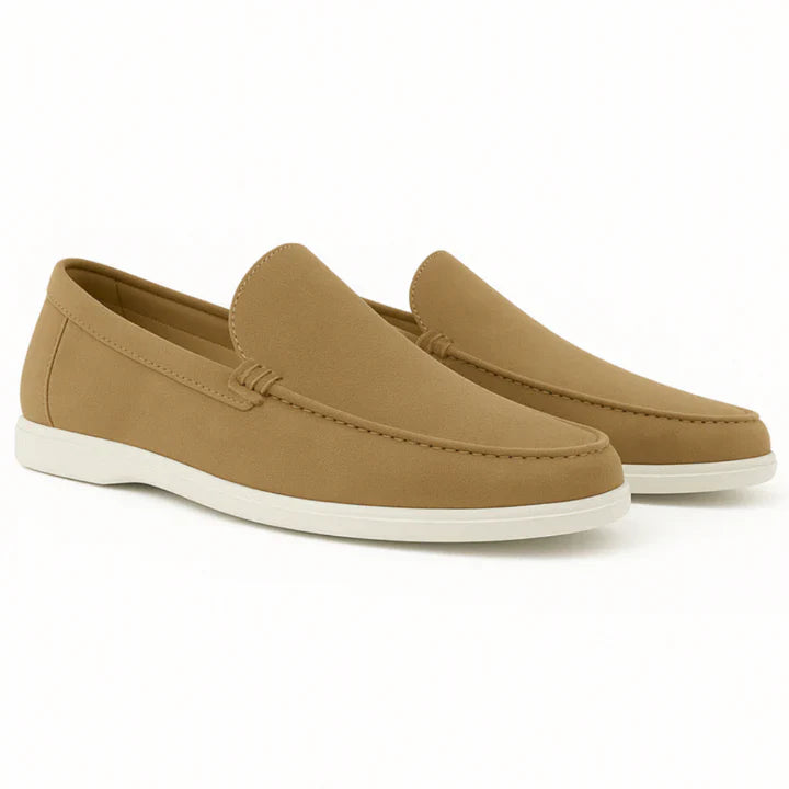 The Saturnia Men's Elegant Suede Slip On Loafers