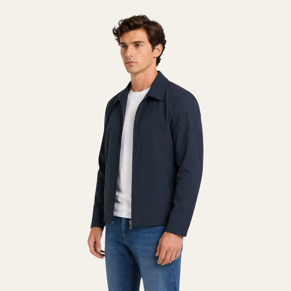 Men’s Harrington Lightweight Zip Up Jacket