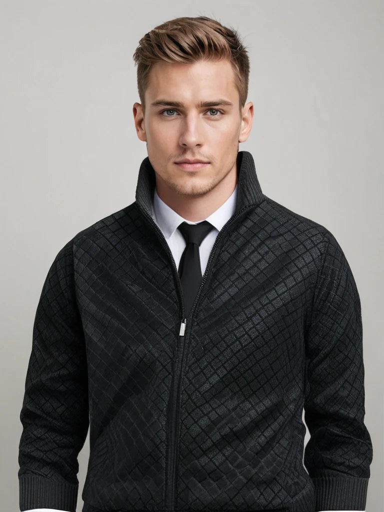 The Columbus Men's Smart Zip Cardigan