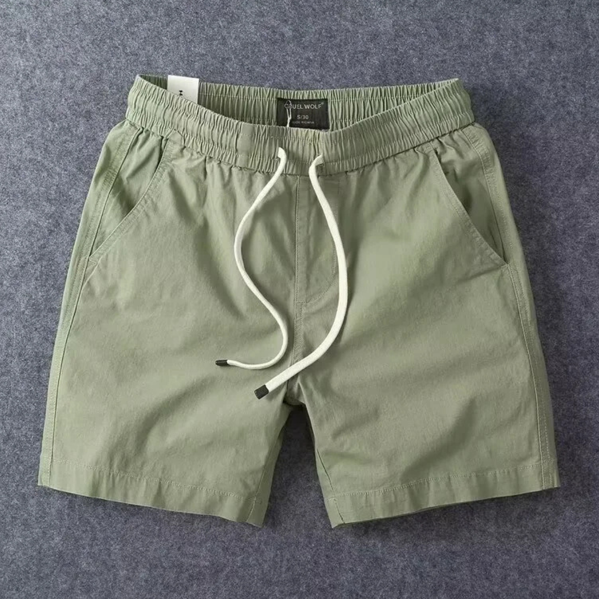The Ludlow Men’s Lightweight Drawstring Cotton Shorts