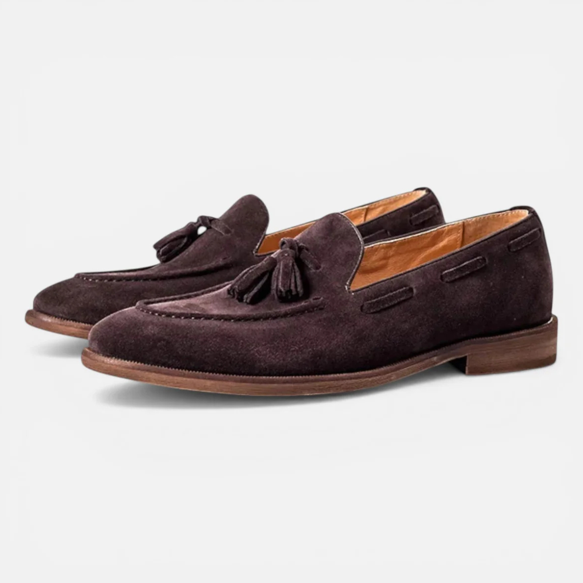 Men’s Faux Leather Tassel Loafers