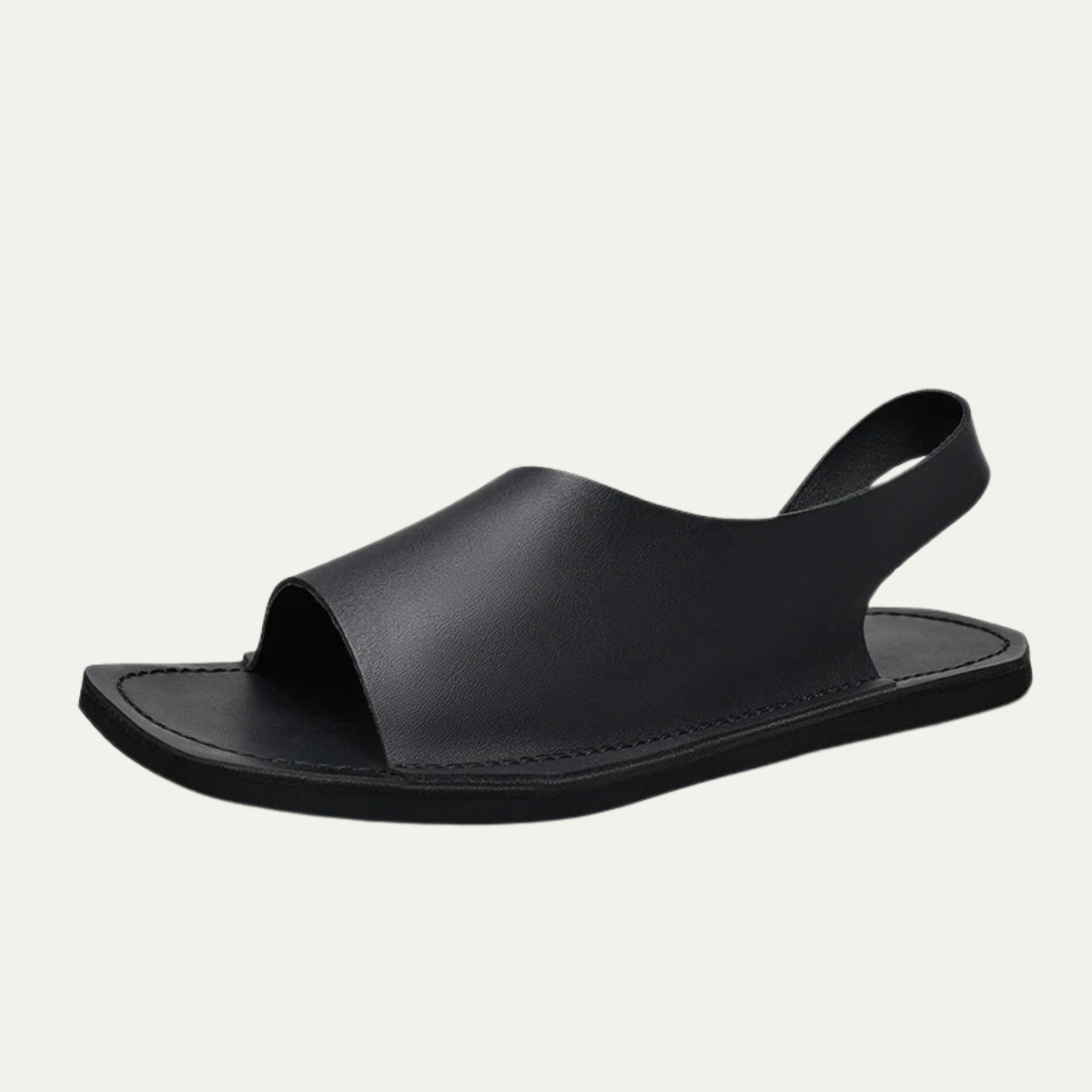 The Gaiole Men’s Open Toe Casual Leather Slingback Sandals