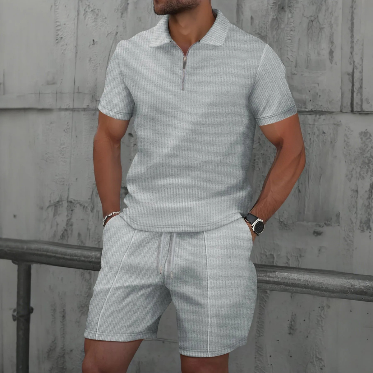 The Holkham Men’s Lightweight Linen Drawstring Shorts