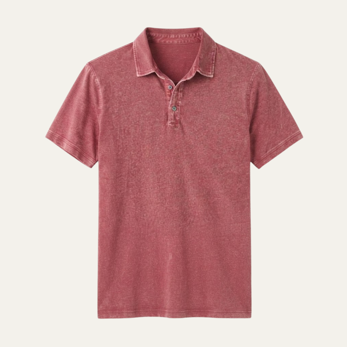 The Sirmione Men's Vintage Cotton Polo Shirt