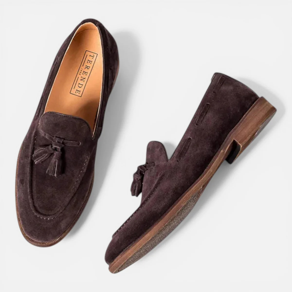 Men’s Faux Leather Tassel Loafers