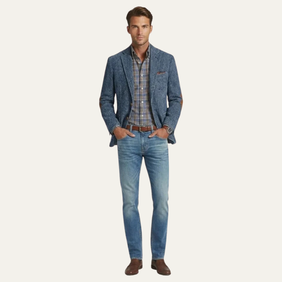 The Radcliffe Men’s Slim Fit Tailored Blazer Jacket