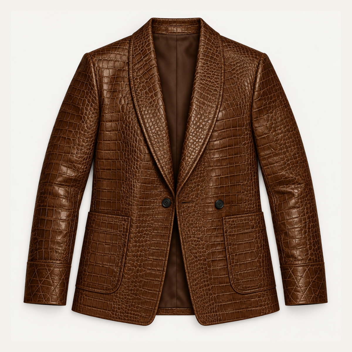 The Strand Men's Slim Fit Embossed Blazer
