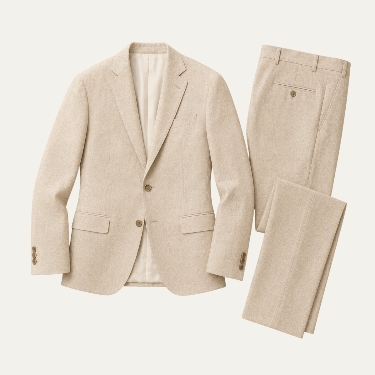 The Midtown Men's Linen Lightweight Summer Suit Set