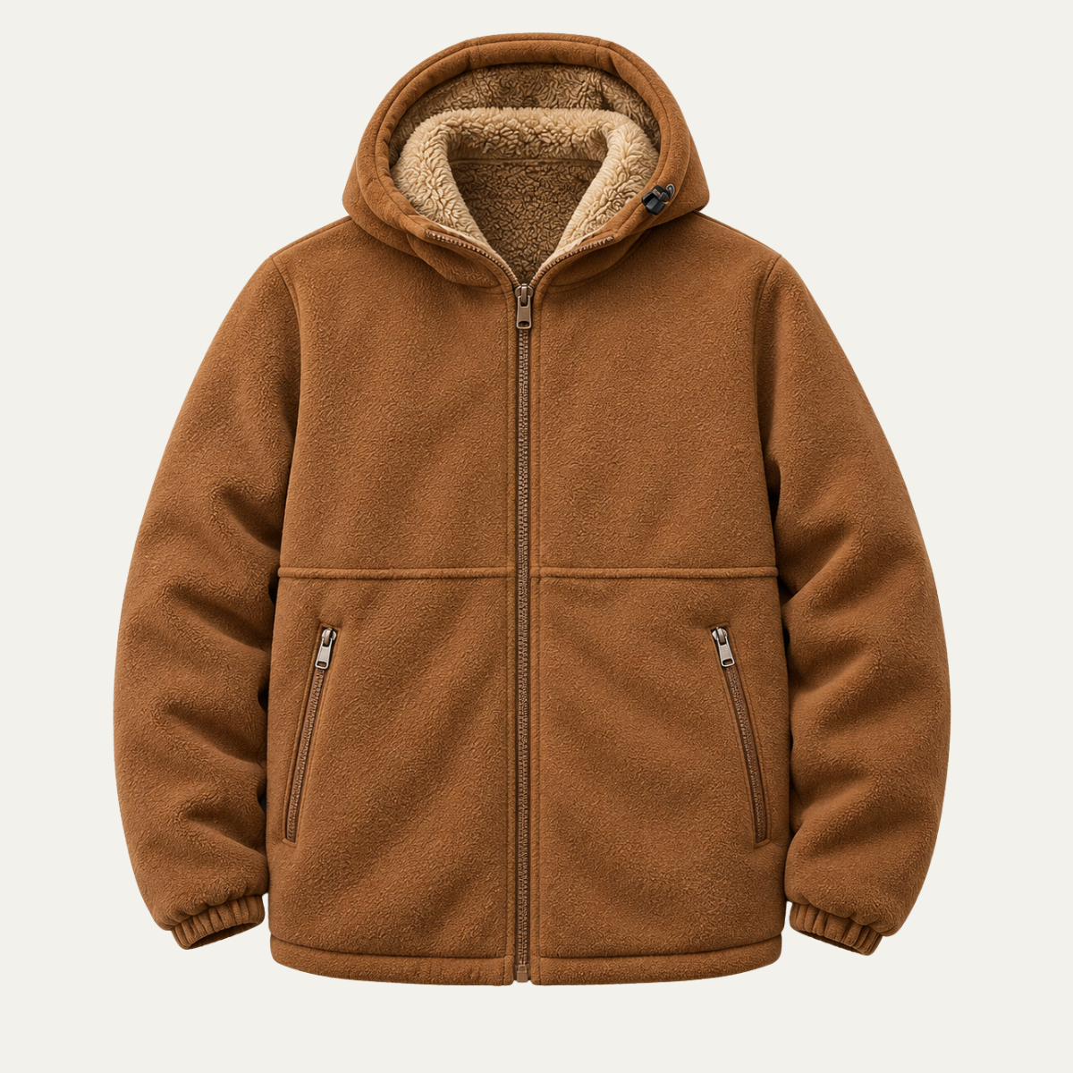 Men's Hooded Lambswool Jacket – Cashmere Lined