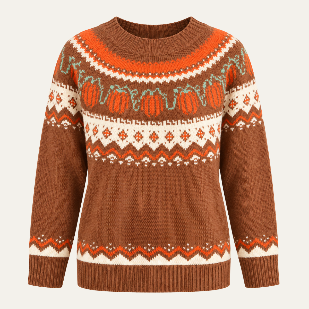 Women's Relaxed Crew Neck Knit