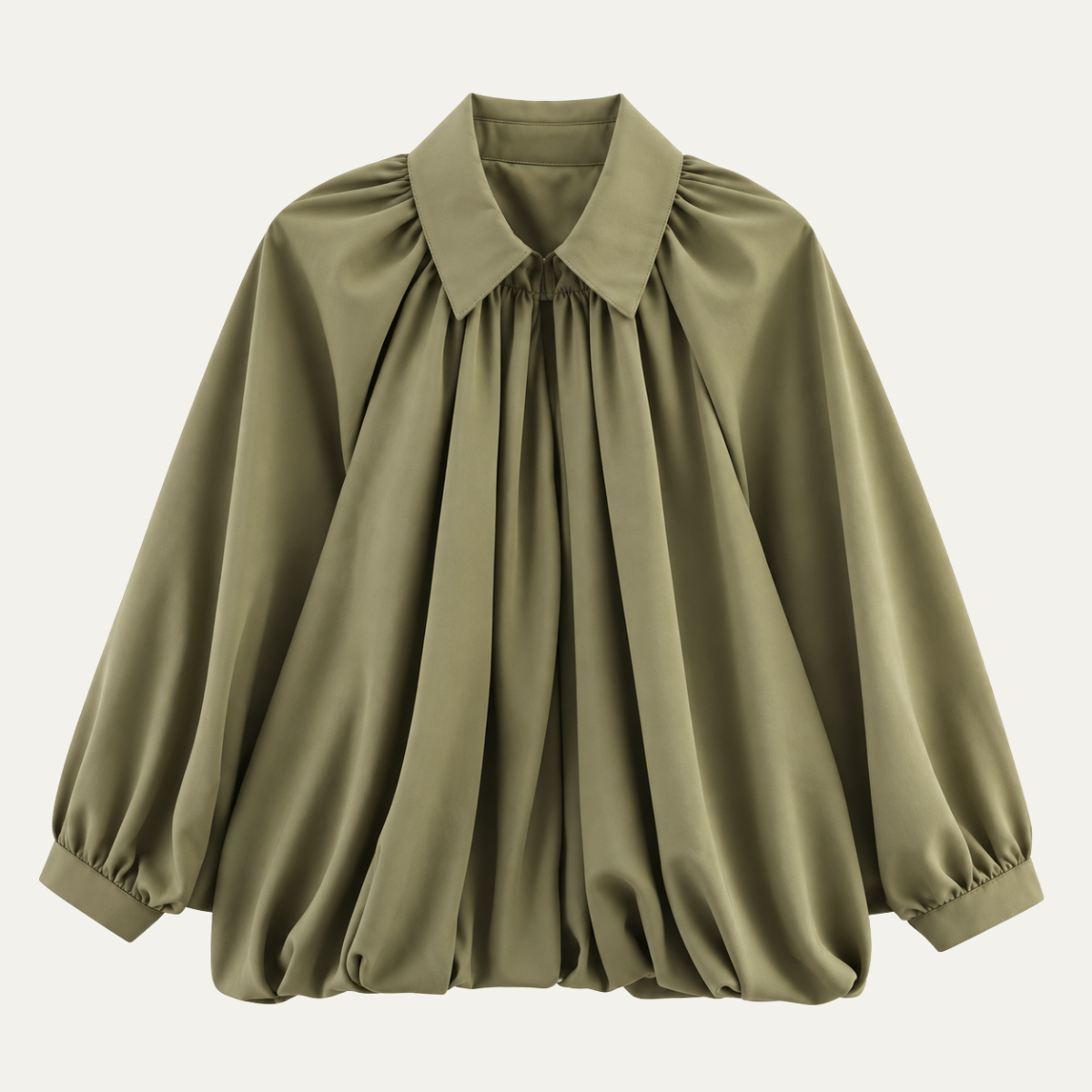 Women's Puff Sleeve Bomber Jacket