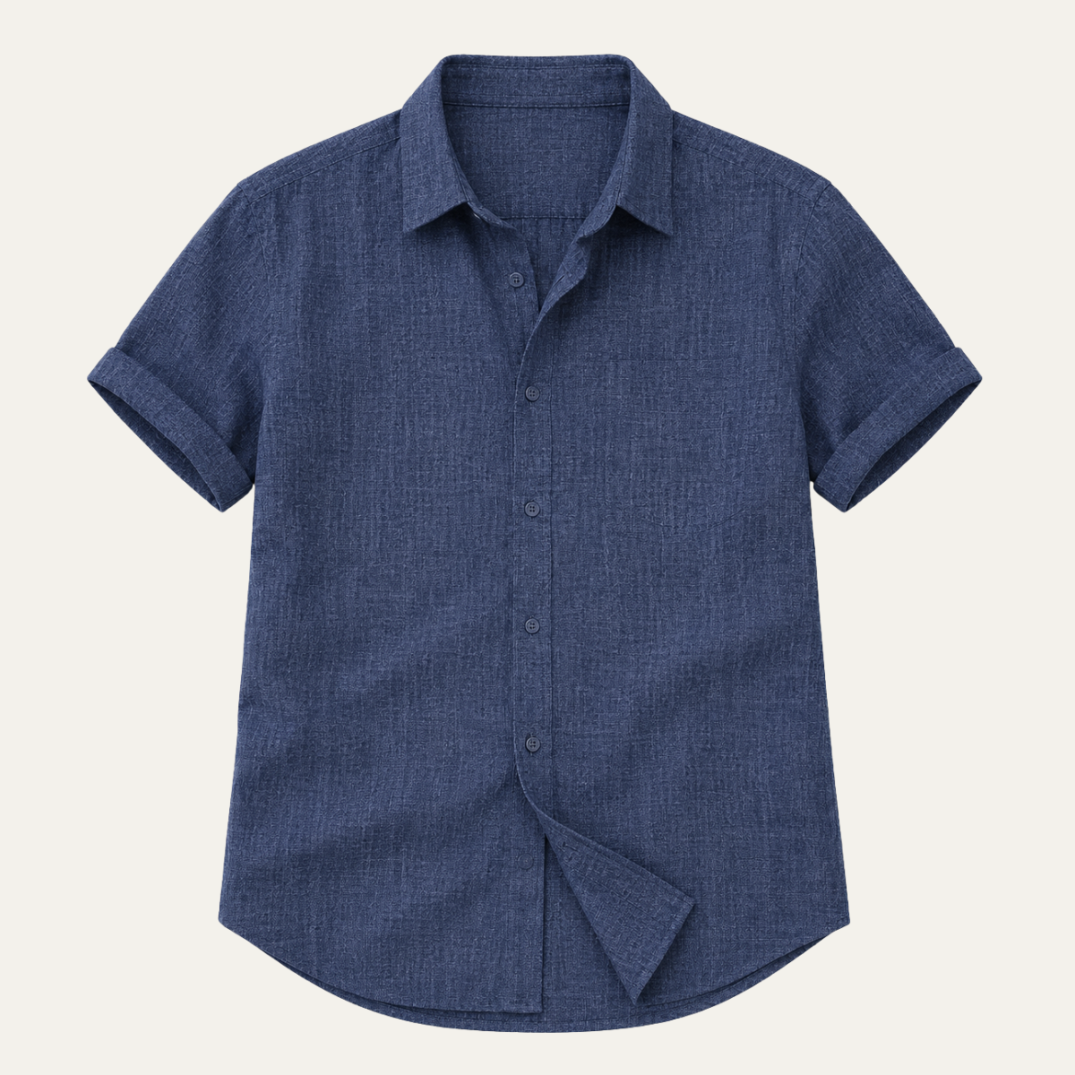 The Castellina Men's Relaxed Fit Short Sleeve Linen Shirt