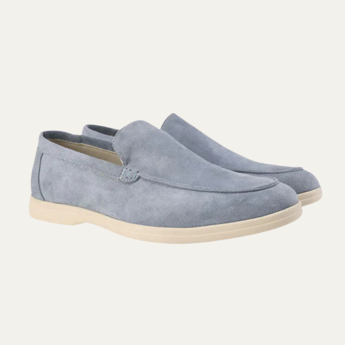 The Venetian Men's Trendy Suede Slip On Loafers