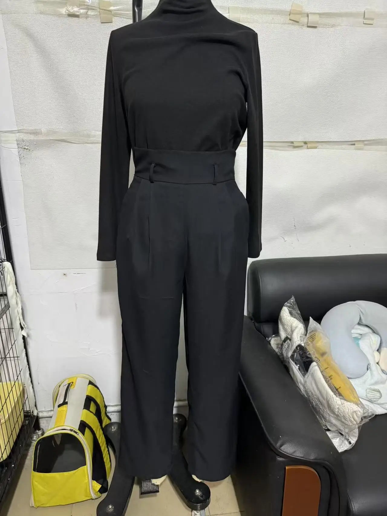 Women's Turtleneck and Skirt Two Piece