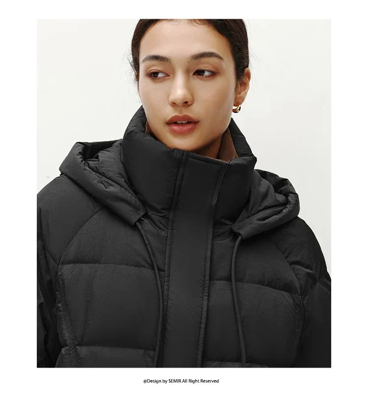 Women's Down Filled Long Coat