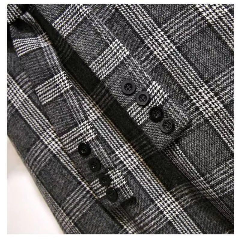 Women's Checked Midi Skirt – High Waisted A-Line Tartan Skirt